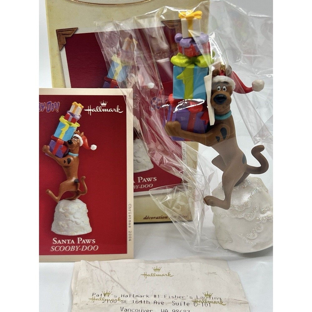 Hallmark Keepsake Ornament 2004 Santa Paws - Scooby-Doo - Model #QX14054 Cool